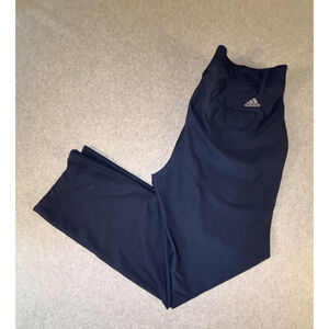 Adidas Golf Pants Mens 34x32 Navy Blue Stretch Performance Athletic